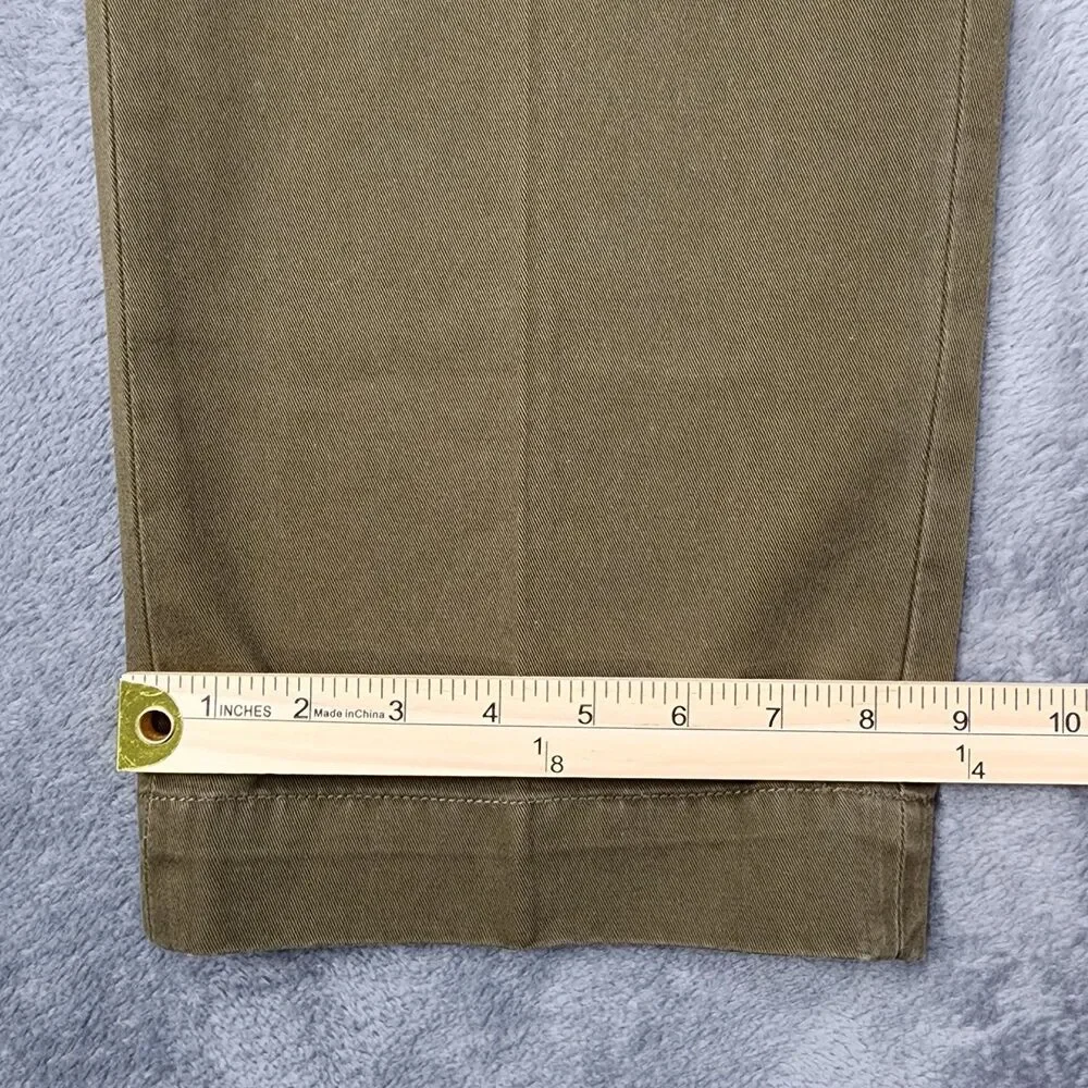 Polo Ralph Lauren Preston Pant Brown Khaki 36x30 Straight Leg Chino Cotton NEW - Picture 6 of 12